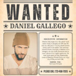 Free Printable, Customizable Wanted Poster Templates | Canva Inside Free Printable Wanted Poster Invitations