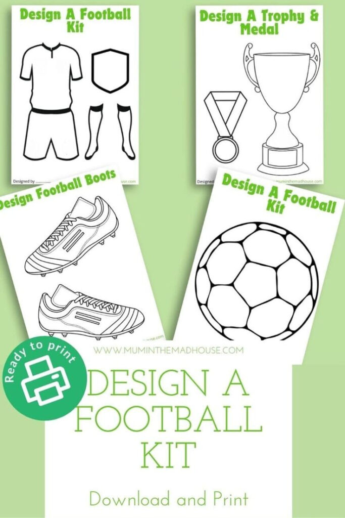 Free Printable Design A Football Kit Throughout Free Printable Football Templates Free Printable Design A Football Kit Throughout Free Printable Football Templates