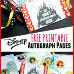Free Printable Disney Character Autograph Pages (Perfect For In Free Printable Autograph Book For Kids