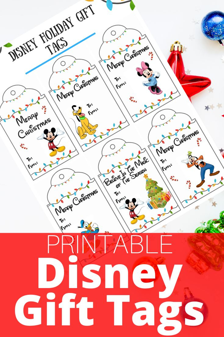 Free Printable Disney Gift Tags for Free Printable Mickey Mouse Favor Tags