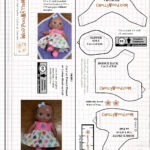Free Printable #Doll Clothes Pattern: #Felt Booties For 8″ #Baby In American Girl Doll Clothes Patterns Free Printable