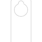 Free Printable Door Hanger Templates   Printable Party Favors Regarding Free Printable Door Knob Hanger Template Free Printable Door Hanger Templates   Printable Party Favors Regarding Free Printable Door Knob Hanger Template