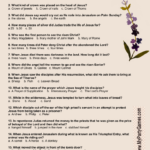 Free Printable Easter Bible Trivia Quiz With Answer Key With Regard To Free Printable Bible Trivia For Adults