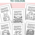 Free Printable Easter Cards To Colour — Gathering Beauty For Free Printable Easter Cards Free Printable Easter Cards To Colour — Gathering Beauty For Free Printable Easter Cards