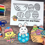 Free Printable Easter Crafts For Kids: Cute Cut And Paste Activities With Regard To Free Printable Easter Stuff