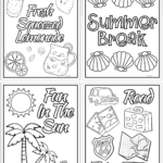 Free Printable Easy Summer Coloring Pages   The Artisan Life With Free Printable Summer Pictures
