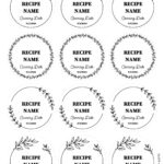 Free Printable & Editable Canning Labels   Savor + Savvy For Free Printable Labels For Jars