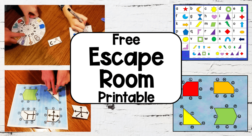 Free Printable Escape Room For Kids Inside Free Printable Escape Room Game Free Printable Escape Room For Kids Inside Free Printable Escape Room Game