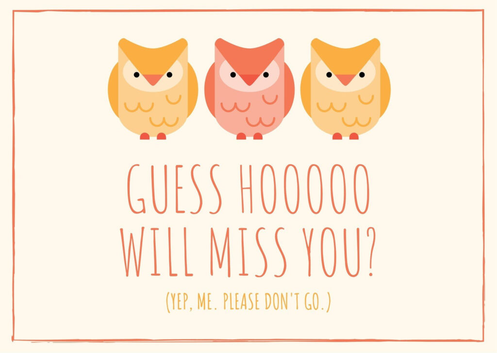 Free, Printable Farewell Card Templates To Personalize Online | Canva Inside Free Printable We Will Miss You Greeting Cards Free, Printable Farewell Card Templates To Personalize Online | Canva Inside Free Printable We Will Miss You Greeting Cards