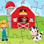 Free Printable Farm Jigsaw Puzzles For Kids   My Printable Home Pertaining To Free Printable Puzzles For Kids