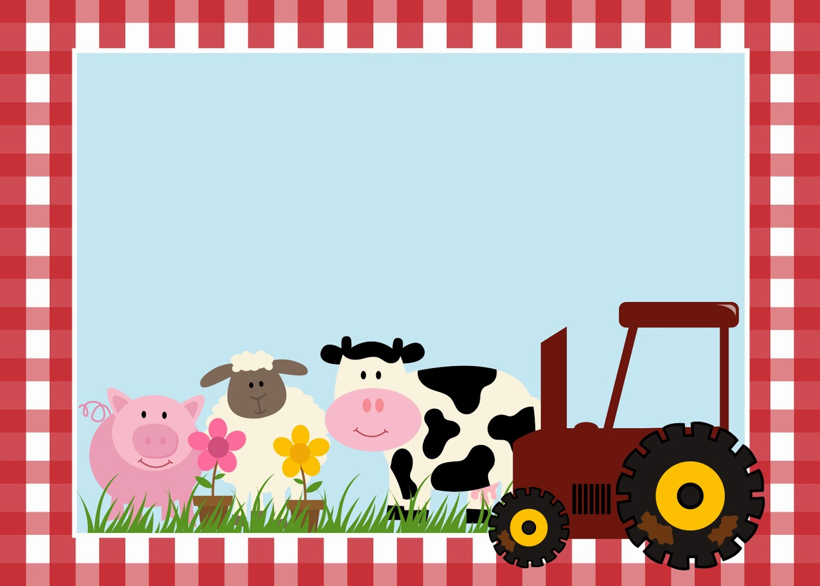 Free Printable Farm Party Invitations. - Oh My Fiesta! In English inside Free Printable Farm Birthday Invitations