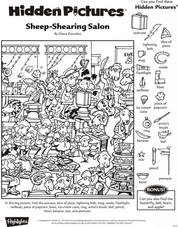 Free Printable Hidden Object Games