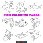Free Printable Fish Coloring Pages For Kids Within Free Printable Fish Coloring Pages