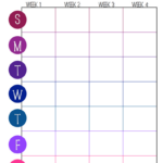 Free Printable Fitness Trackers: 3 Different Monthly Designs Pertaining To Free Printable Fitness Worksheets