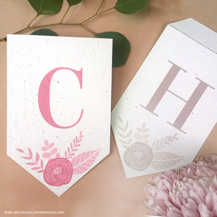 Free Printable Wedding Banner Letters