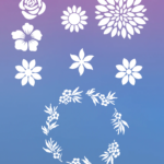 Free Printable Flower Stencil Designs And Templates Inside Free Printable Stencils For Painting