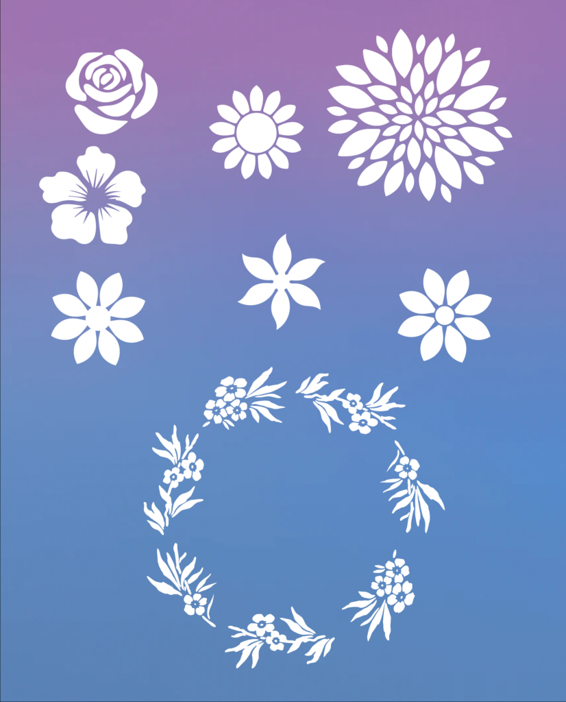 Free Printable Flower Stencil Designs And Templates Inside Free Printable Stencils For Painting Free Printable Flower Stencil Designs And Templates Inside Free Printable Stencils For Painting