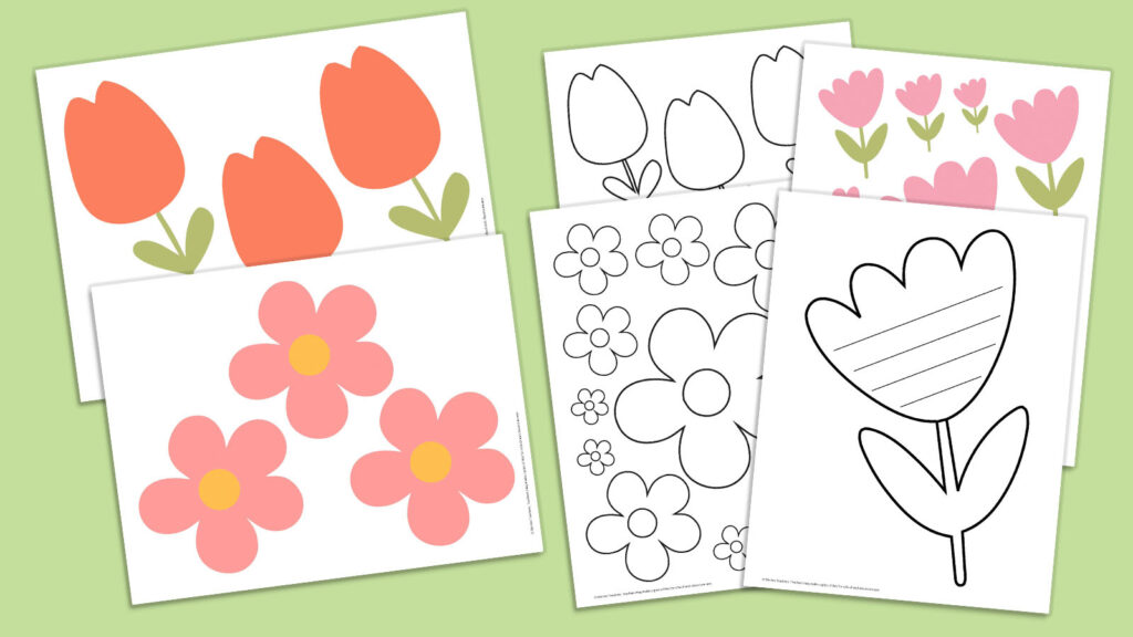 Free Printable Flower Template Throughout Free Printable Flower Template Free Printable Flower Template Throughout Free Printable Flower Template