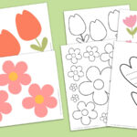Free Printable Flower Template Throughout Free Printable Flower Template