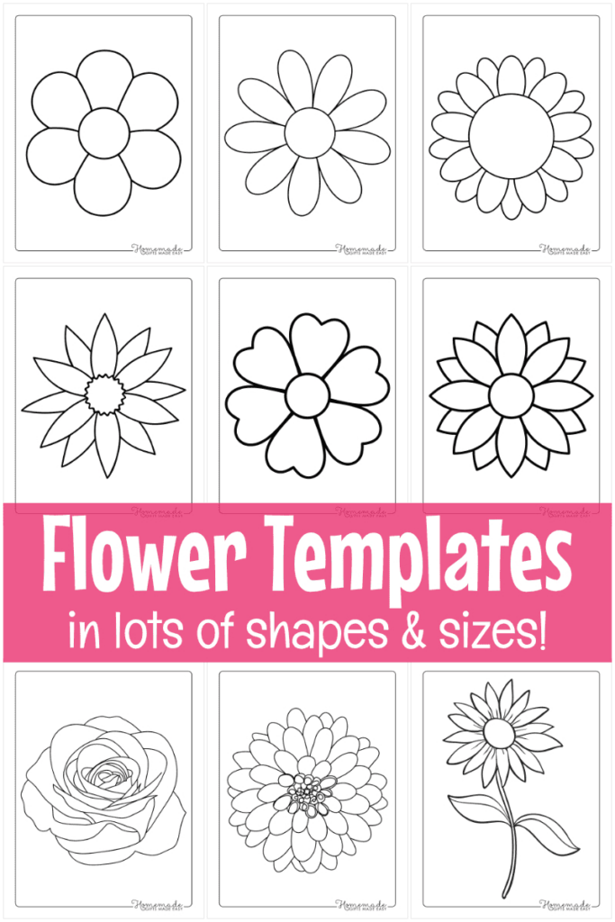 Free Printable Flower Templates For Crafts Regarding Free Printable Flower Template Free Printable Flower Templates For Crafts Regarding Free Printable Flower Template