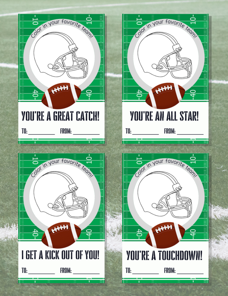 Free Printable Football Valentine Cards | Baking You Happier With Regard To Free Printable Football Valentines Day Cards Free Printable Football Valentine Cards | Baking You Happier With Regard To Free Printable Football Valentines Day Cards