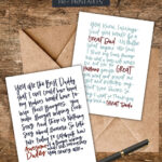 Free Printable Funny Father'S Day Cards For Husband / Partner With Regard To Free Printable Father's Day Card From Wife To Husband