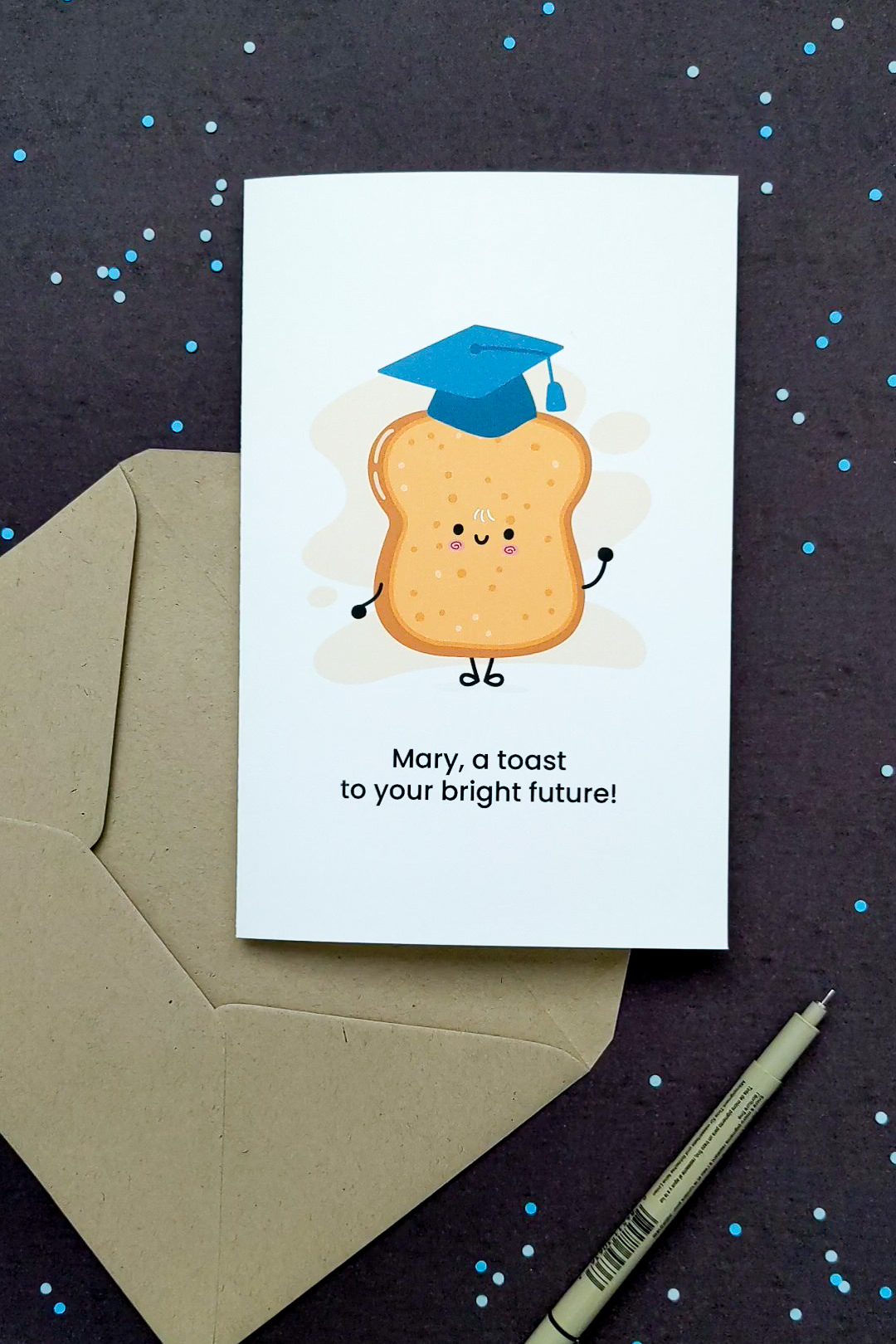 Free Printable Funny Graduation Card To &</p>
<p style=