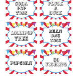 Free Printable Game Signs With Regard To Free Printable Carnival Signs
