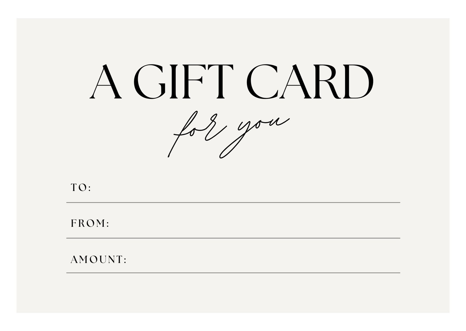 Free, Printable Gift Certificate Templates To Customize | Canva pertaining to Free Printable Gift Vouchers Uk