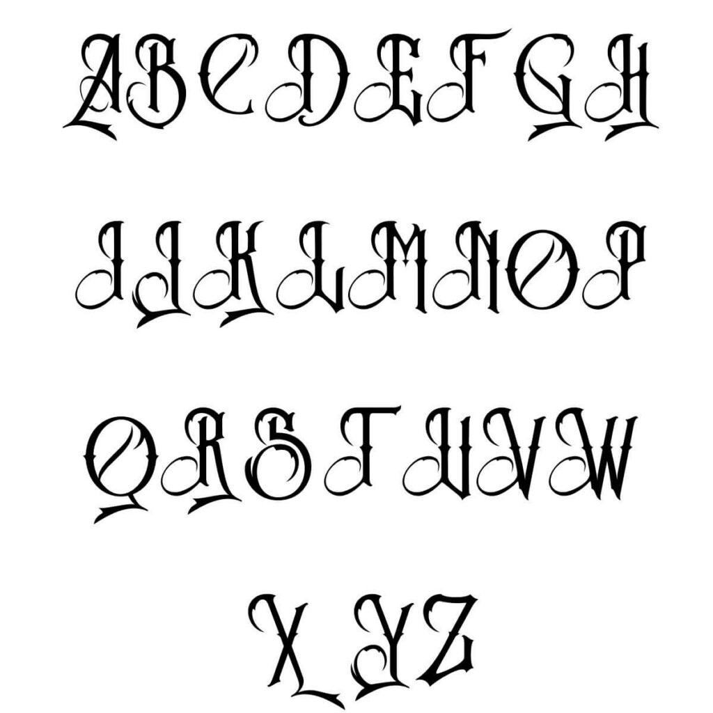 Free Printable Gothic Letter Stencils ( 2 Sets) Free Printable With Free Printable Calligraphy Letter Stencils Free Printable Gothic Letter Stencils ( 2 Sets) Free Printable With Free Printable Calligraphy Letter Stencils