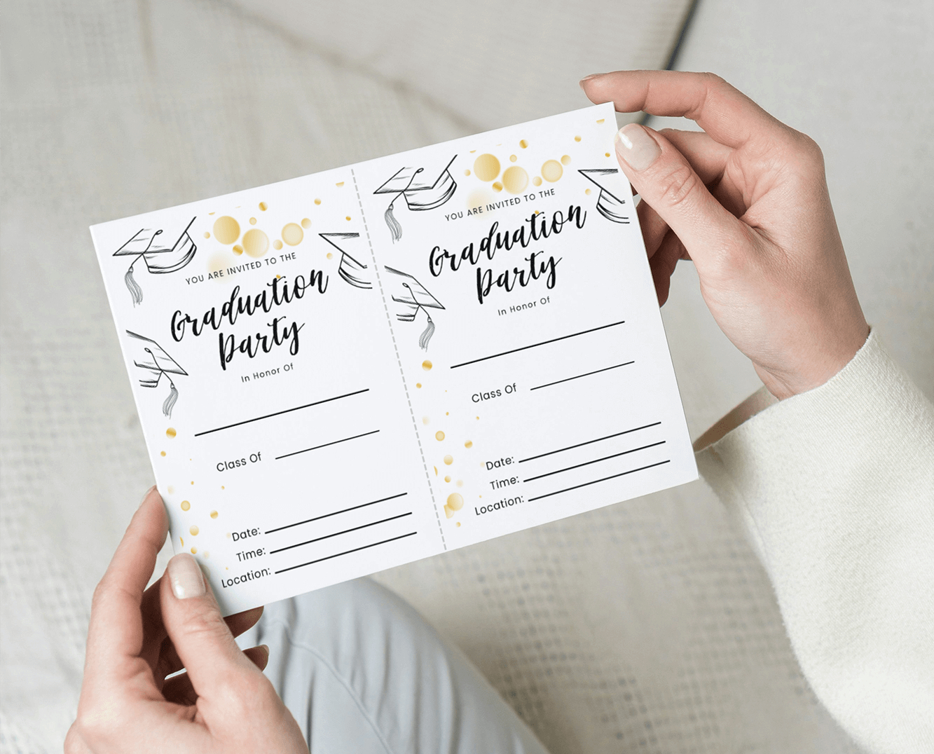 Free Printable Graduation Party Invitation with regard to Free Printable Graduation Dinner Invitations