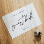 Free Printable Guest Book Signs For Weddings Pertaining To Please Sign Our Guestbook Free Printable