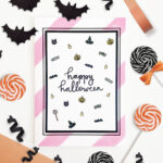 Free Printable Halloween Card   Halloween Cards   Pineapple Paper Co. Pertaining To Free Printable Halloween Cards