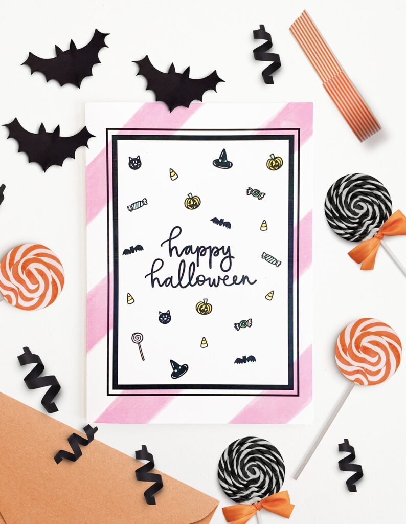 Free Printable Halloween Card Halloween Cards Pineapple Paper Co. Pertaining To Free Printable Halloween Cards Free Printable Halloween Card Halloween Cards Pineapple Paper Co. Pertaining To Free Printable Halloween Cards