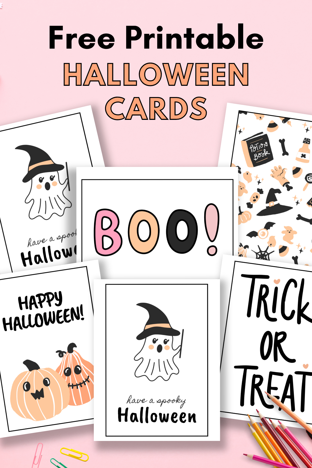Free Printable Halloween Cards — Gathering Beauty pertaining to Free Printable Halloween Cards