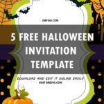 Free Printable Halloween Invitation Templates Regarding Free Printable Halloween Party Invitations