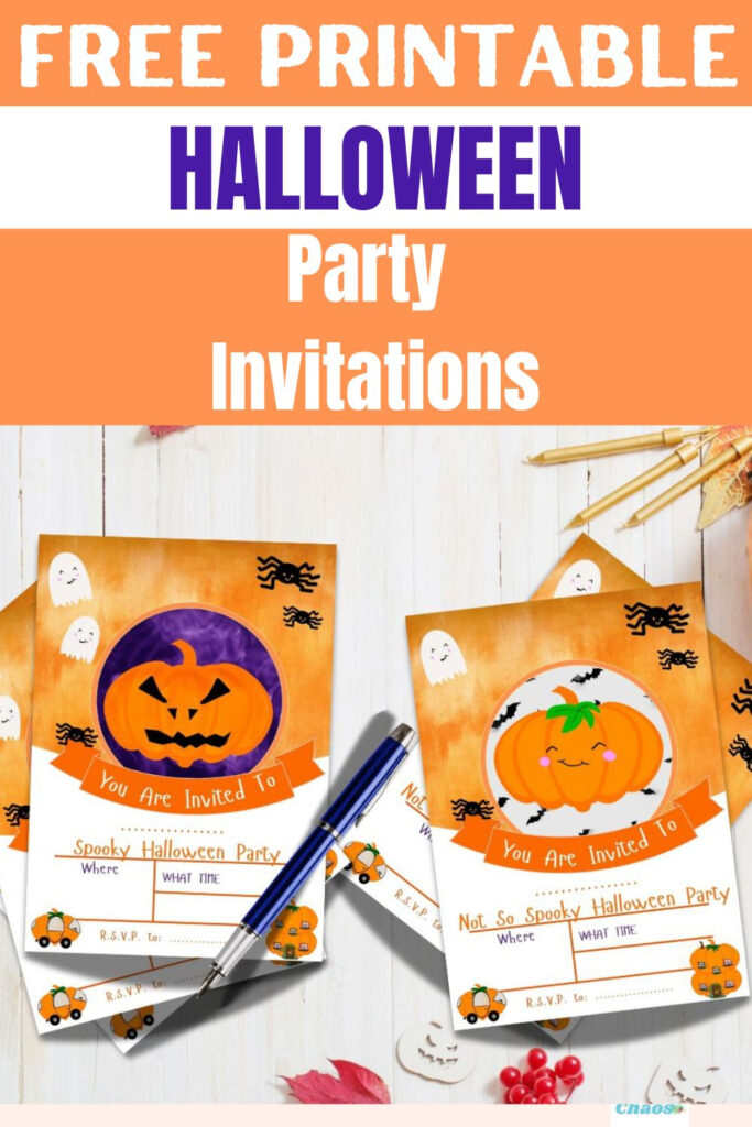 Free Printable Halloween Party Invitations ⋆ Extraordinary Chaos Regarding Free Printable Halloween Party Invitations Free Printable Halloween Party Invitations ⋆ Extraordinary Chaos Regarding Free Printable Halloween Party Invitations