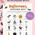 Free Printable Halloween Scavenger Hunt  Favorite Printables Pertaining To Free Printable Halloween Scavenger Hunt