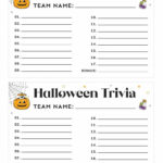 Free Printable Halloween Trivia For Kids   Favorite Printables Within Free Printable Halloween Quiz