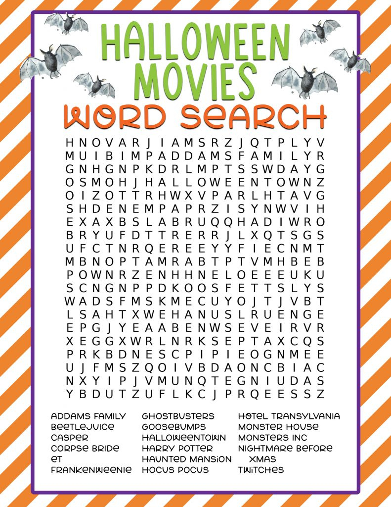 Free Printable Halloween Word Search Pineapple Paper Co. In Free Printable Halloween Word Search Puzzles Free Printable Halloween Word Search Pineapple Paper Co. In Free Printable Halloween Word Search Puzzles
