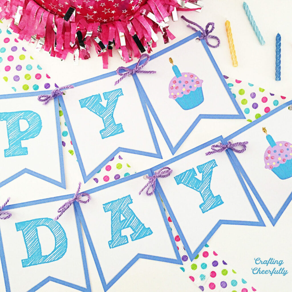 Free Printable Happy Birthday Banner! Crafting Cheerfully Within Free Printable Birthday Banner Free Printable Happy Birthday Banner! Crafting Cheerfully Within Free Printable Birthday Banner