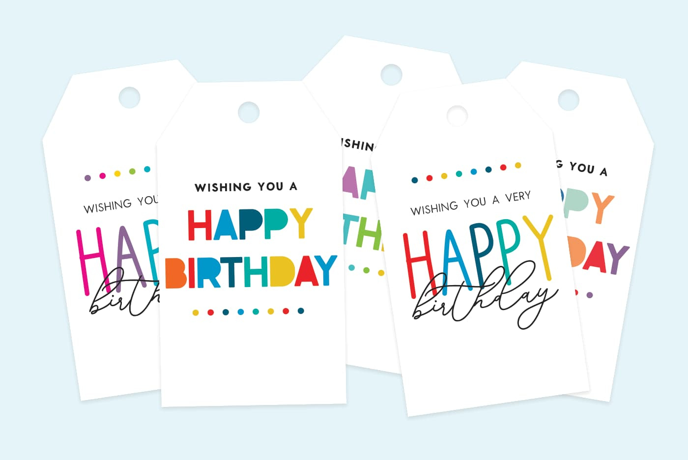 Free Printable Happy Birthday Gift Tags - Favorite Printables throughout Free Printable Birthday Tags