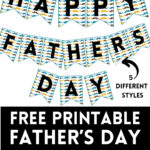 Free Printable Happy Father&<h2>039;S Day Banners   In Free Printable Fathers Day Banners