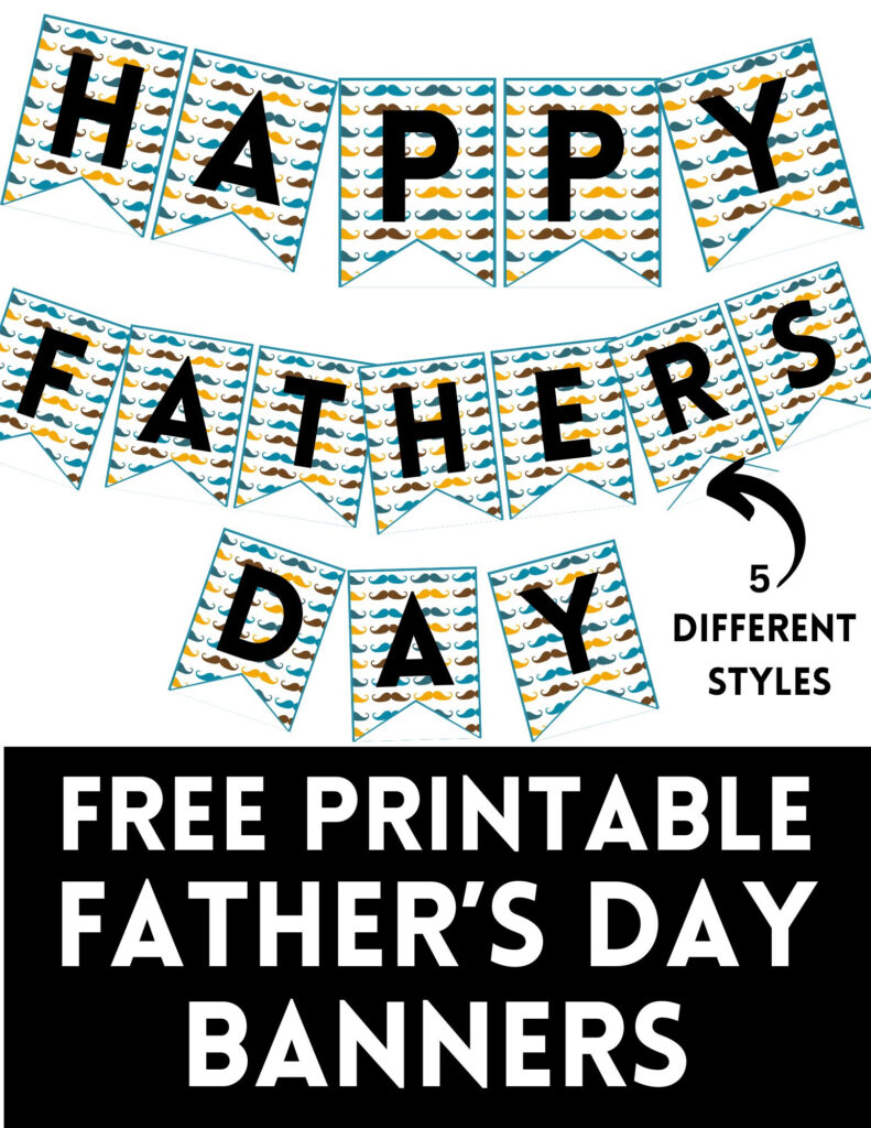 Free Printable Happy Father&<h2>039;S Day Banners In Free Printable Fathers Day Banners Free Printable Happy Father&<h2>039;S Day Banners In Free Printable Fathers Day Banners