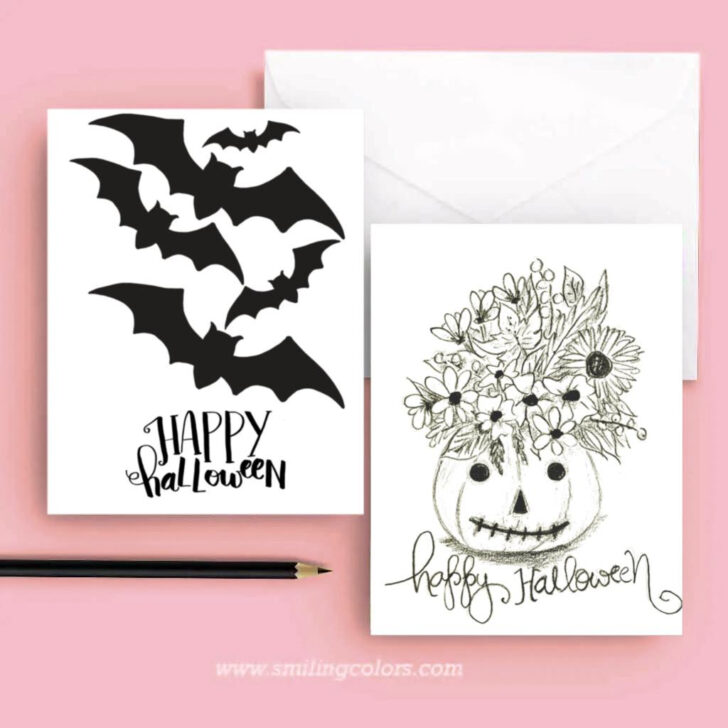 Free Printable Halloween Cards