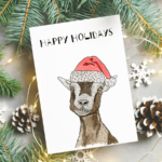 Free Printable Happy Holidays Card   Handmade Weekly With Free Printable Holiday Cards