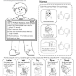 Free Printable Health Worksheet For Kids   Worksheets Library For Free Printable Health Worksheets For Middle School