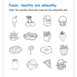 Free Printable Healthy Food Worksheets | Planetspin.in Intended For Free Printable Healthy Eating Worksheets