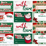 Free Printable Holiday Gift Tags – A Well Crafted Party Throughout Free Printable Happy Holidays Gift Tags