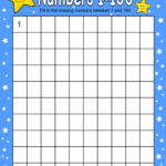 Free Printable Hundreds Charts (Numbers 1 To 100) – Free With Free Printable Number Worksheets 1 100